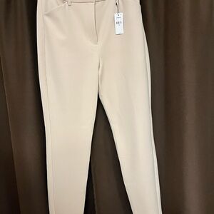 Elegant Cream Women's Pants